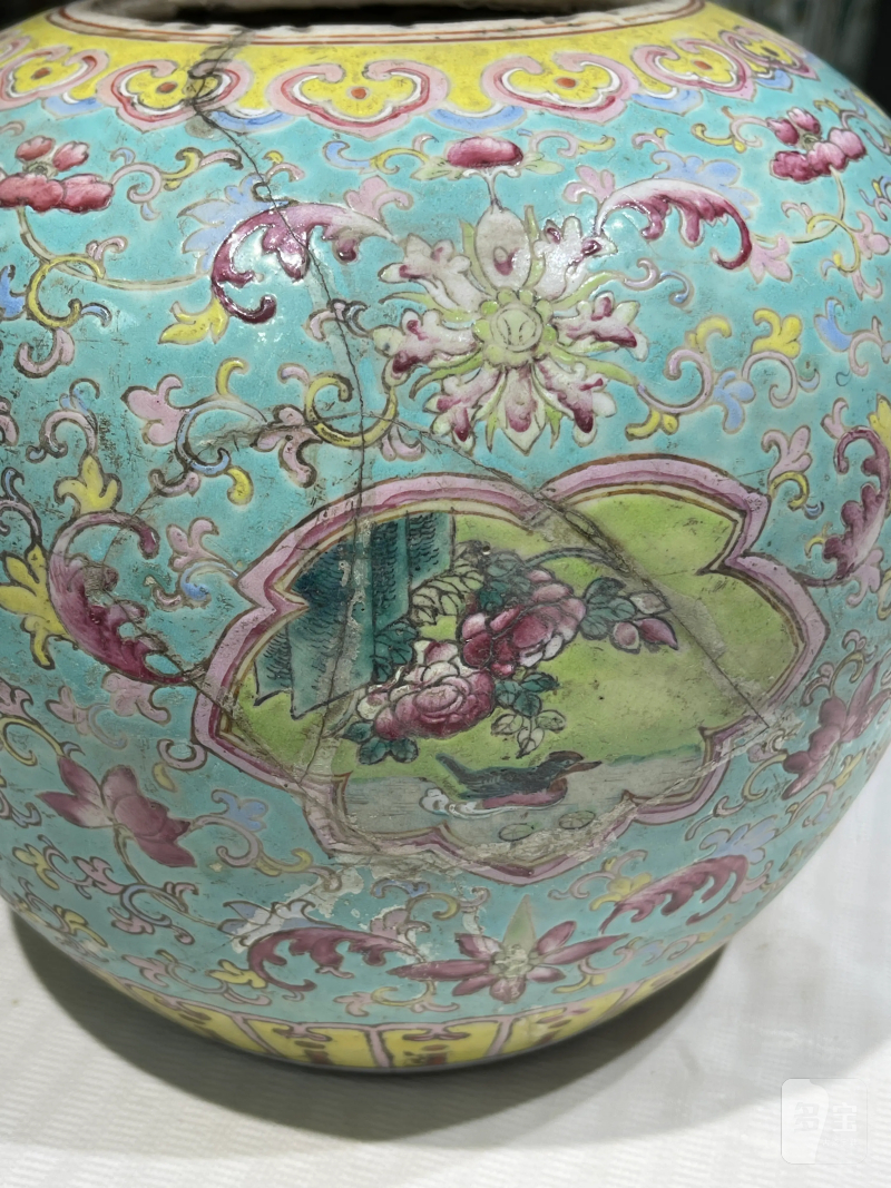 清代 粉彩花鸟纹瓶一组二十一件 - 图105